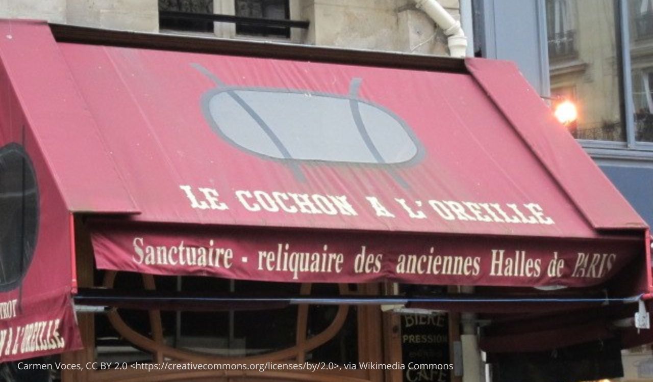Le cochon à l’oreille un restaurant incontournable à Paris